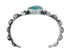 Native American Sterling Silver Turquoise Cuff Bracelet AX129803